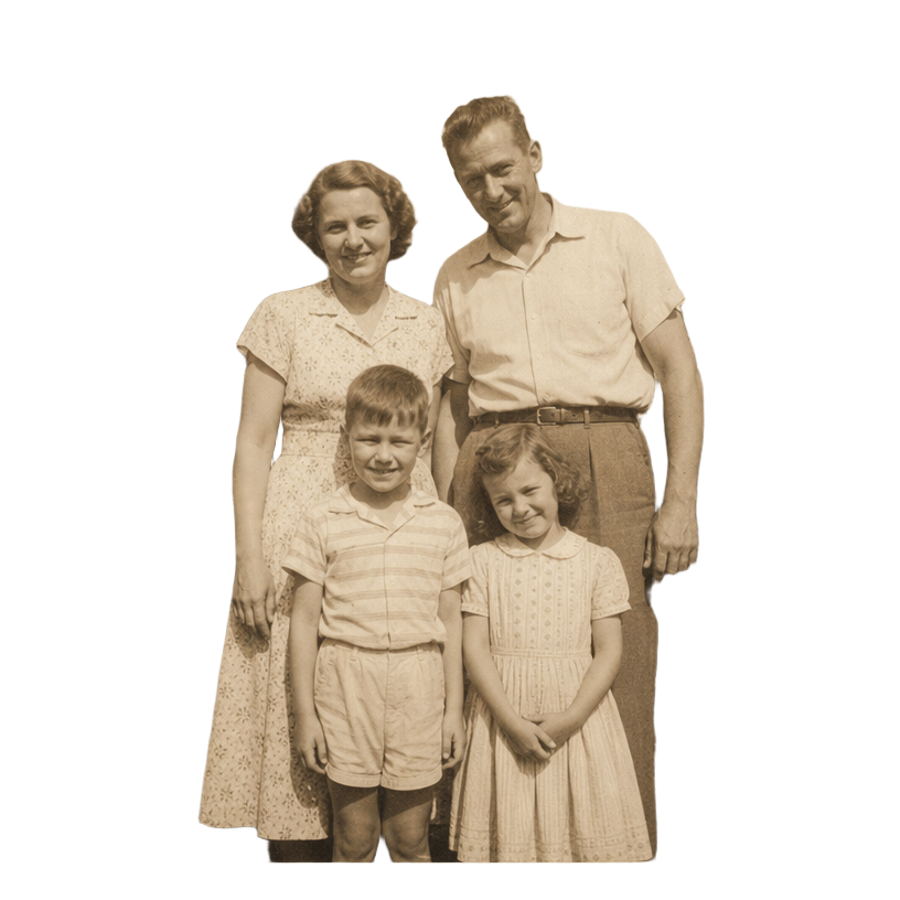 An old family photograph